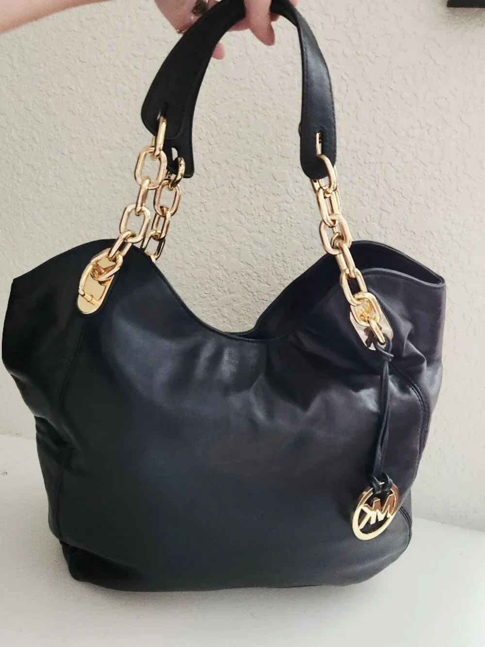 Euc Michael Kors Lilly Chain Shoulder Bag Purse